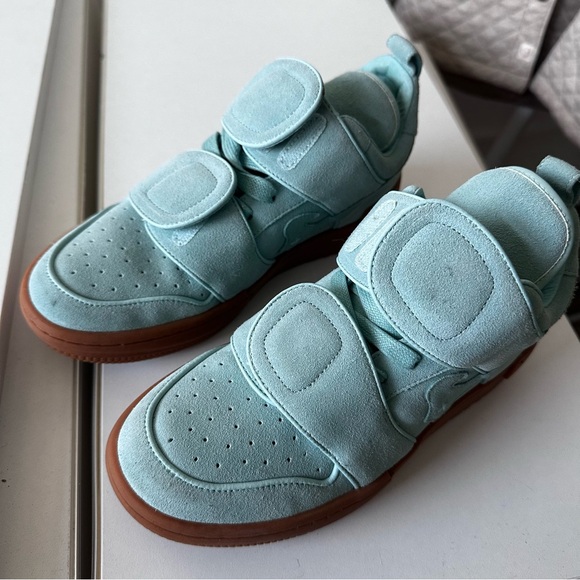 Sia Collective Vulture Tiffany Blue Suede Sneakers - Picture 7 of 11